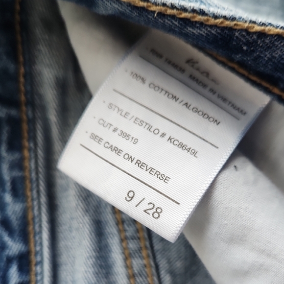 KanCan Light Blue Distressed Boyfriend Jeans - Picture 3 of 14